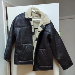 Free People Shearling Jacket
